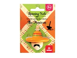סביבון עץ - כובעים מסתובבים, המקסיקני