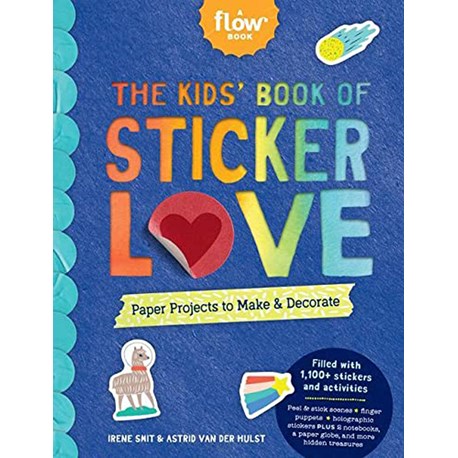ספר לילדים שאוהבים מדבקות FLOW