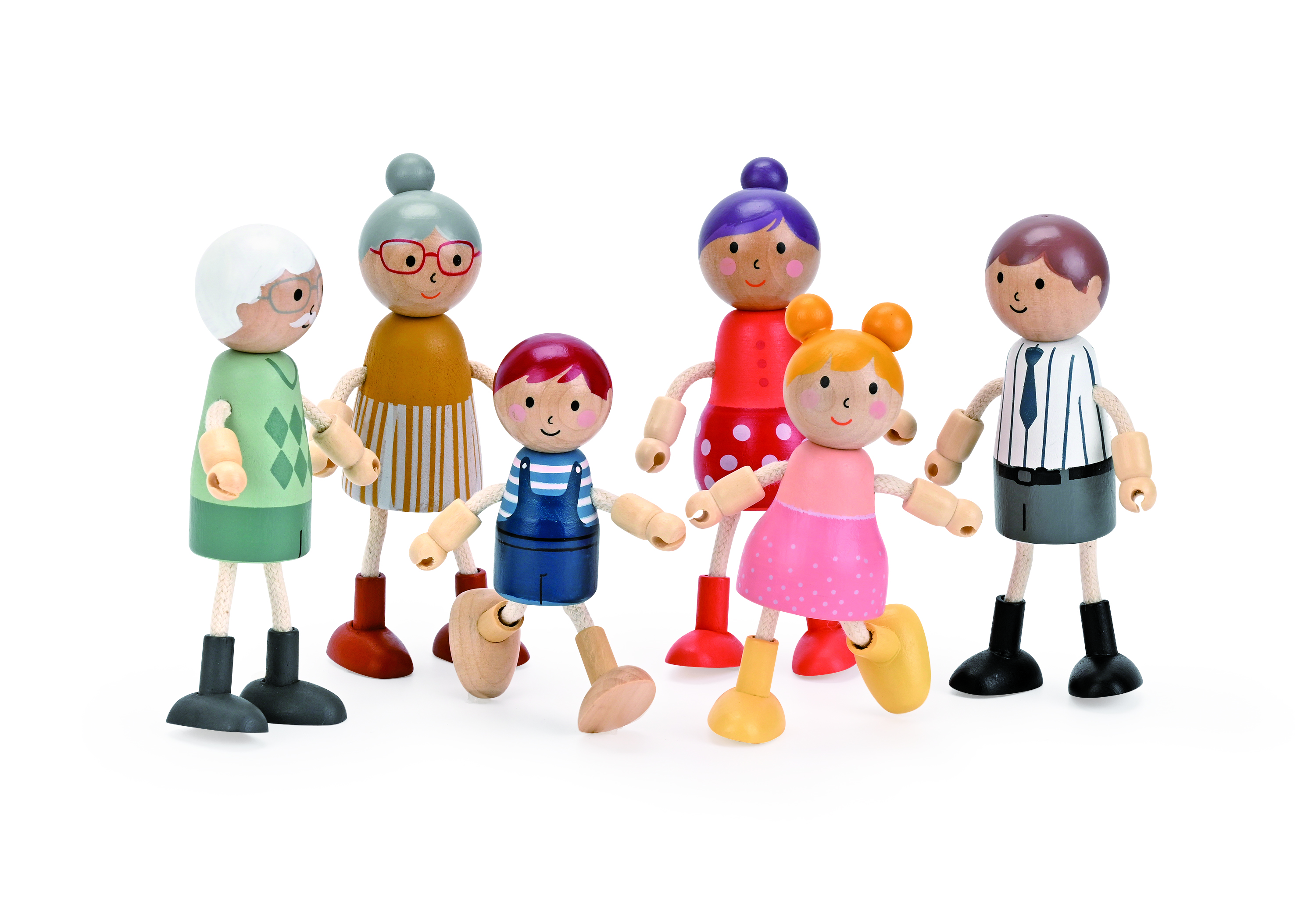 משפחה שמחה (6 דמויות)