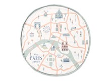משטח פעילות ונשיאה Play&amp;Go - מפת פריז