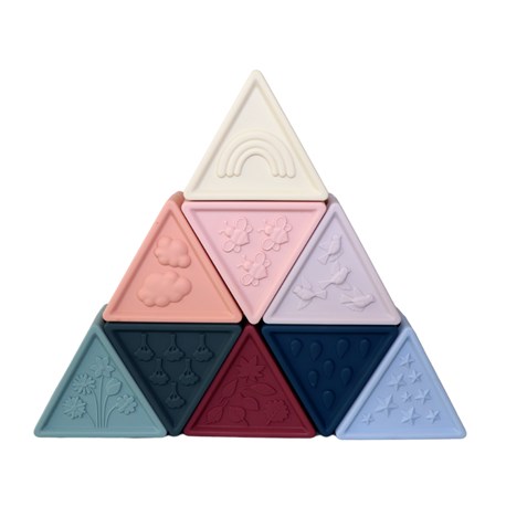 פירמידה מסיליקון צבעי אדמה